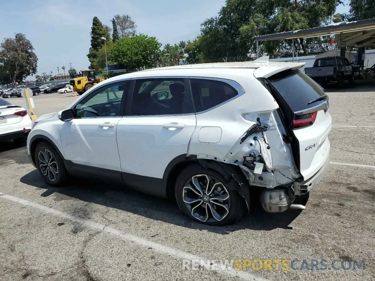 2 fotografías del automóvil dañado 5J6RW1H85MA005422 HONDA CRV 2021