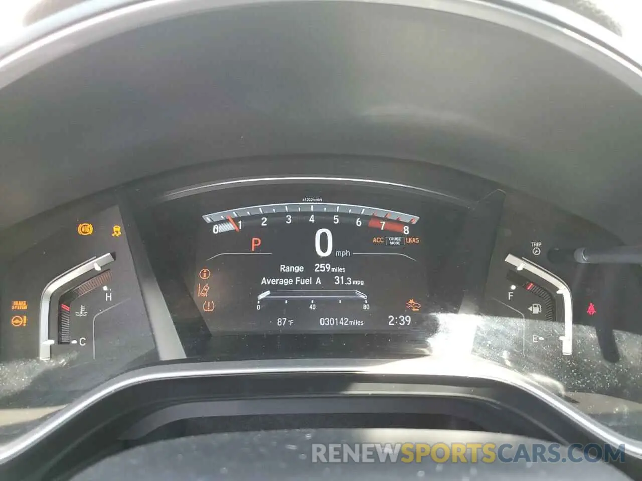 9 fotografías del automóvil dañado 5J6RW1H85MA005422 HONDA CRV 2021