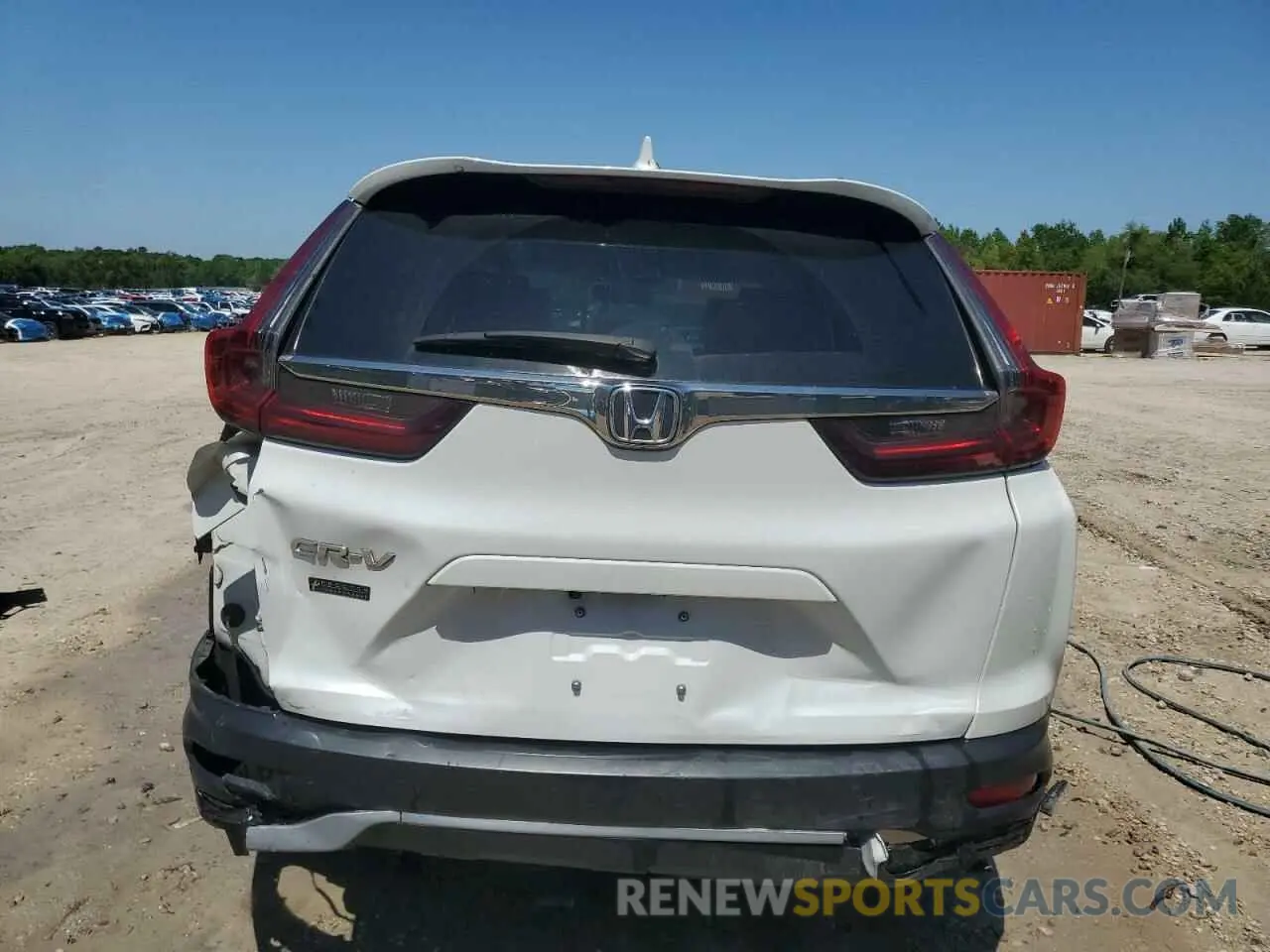 6 fotografías del automóvil dañado 5J6RW1H87ML007953 HONDA CRV 2021