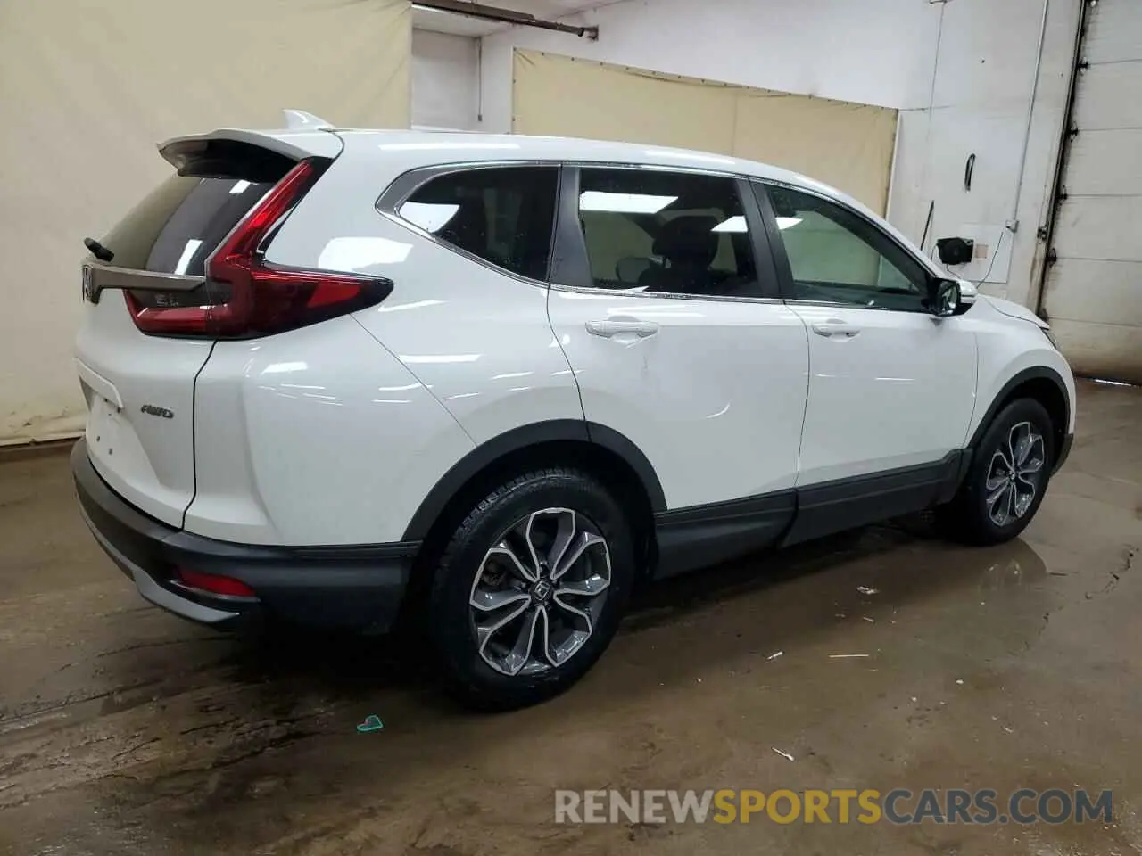 3 fotografías del automóvil dañado 5J6RW2H50ML006140 HONDA CRV 2021