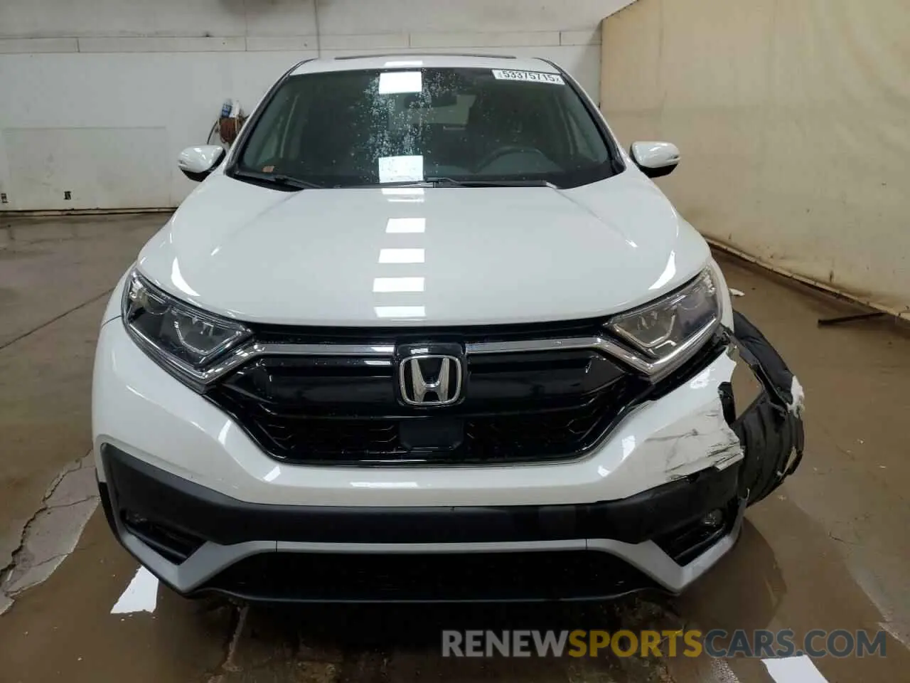 5 fotografías del automóvil dañado 5J6RW2H50ML006140 HONDA CRV 2021