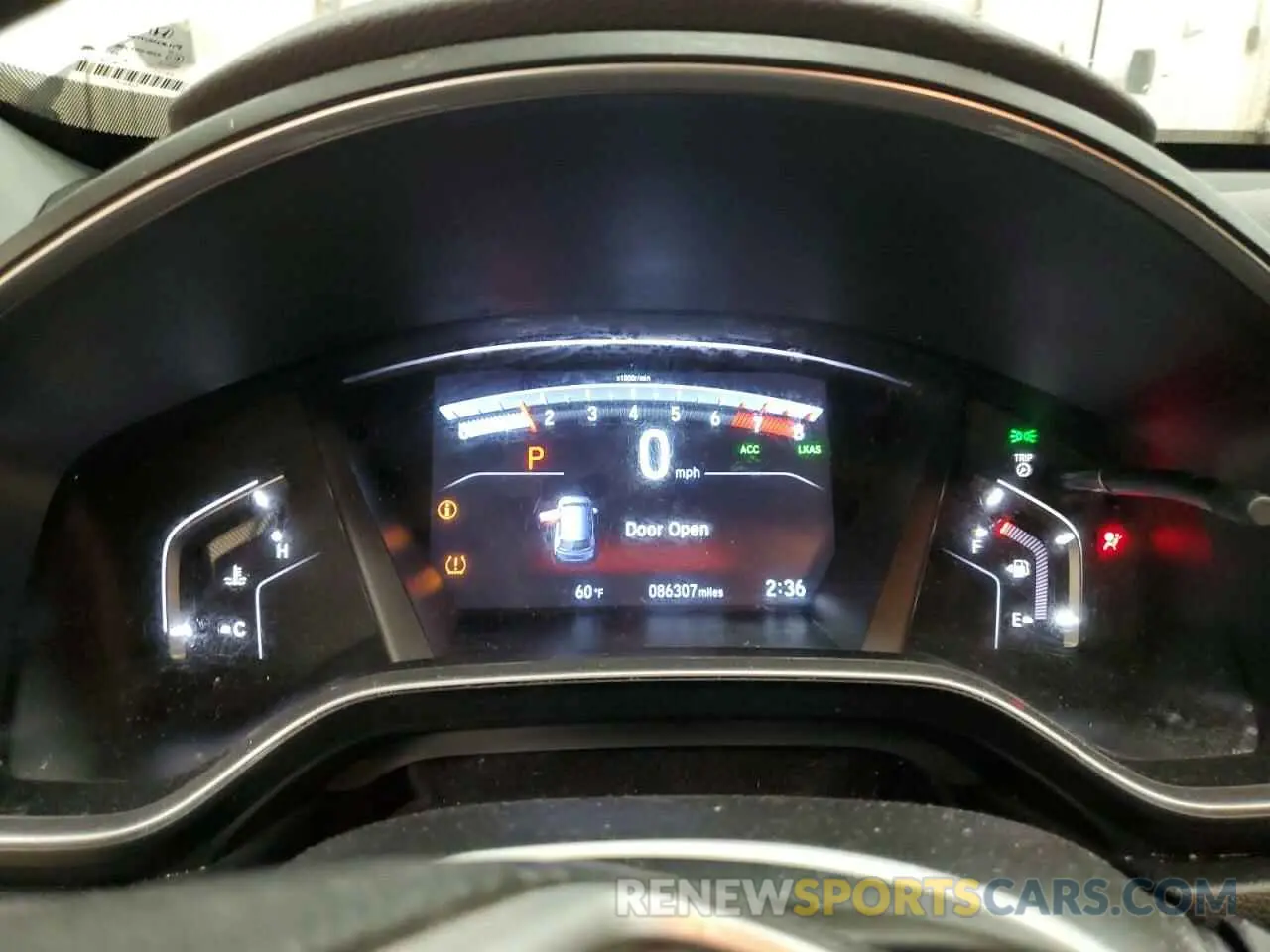 9 fotografías del automóvil dañado 5J6RW2H50ML006140 HONDA CRV 2021