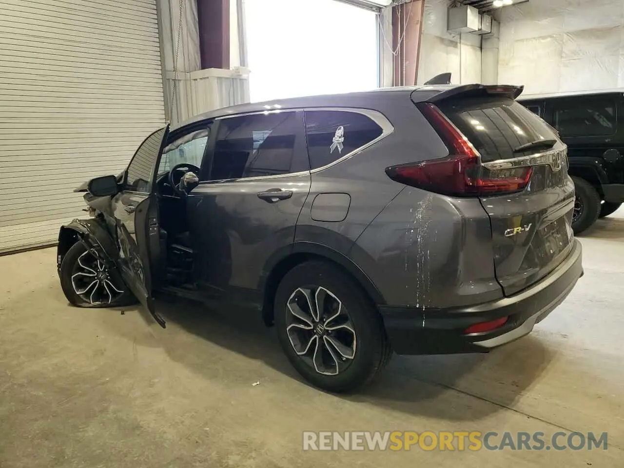 2 fotografías del automóvil dañado 5J6RW2H50ML014139 HONDA CRV 2021