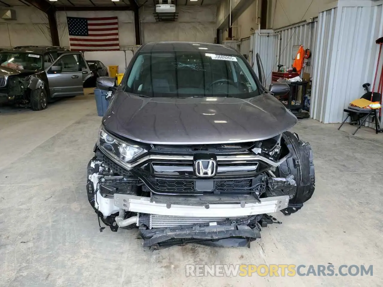 5 fotografías del automóvil dañado 5J6RW2H50ML014139 HONDA CRV 2021