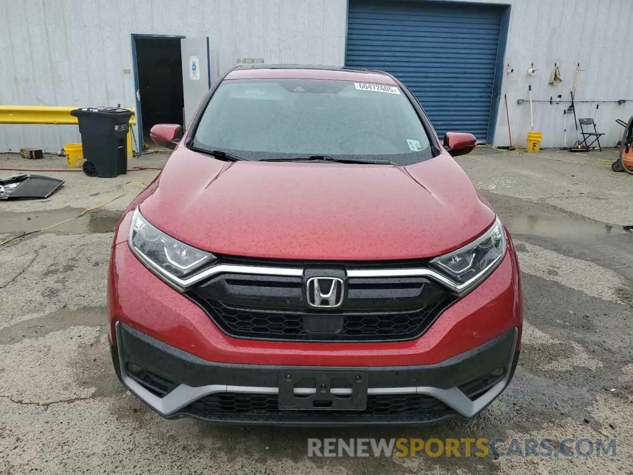 5 fotografías del automóvil dañado 5J6RW2H53MA004832 HONDA CRV 2021