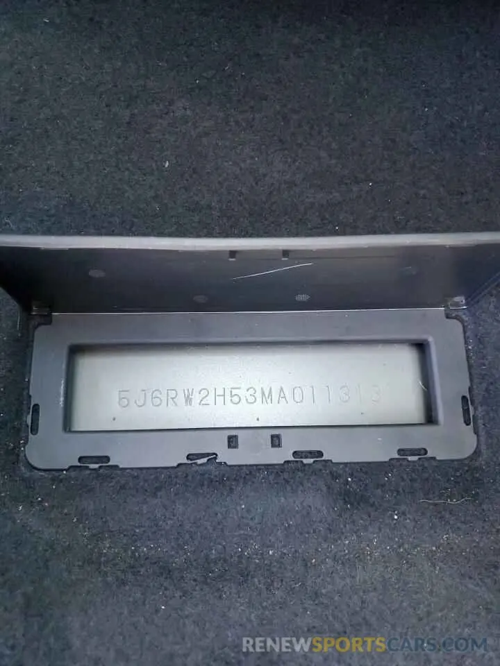 13 fotografías del automóvil dañado 5J6RW2H53MA011313 HONDA CRV 2021