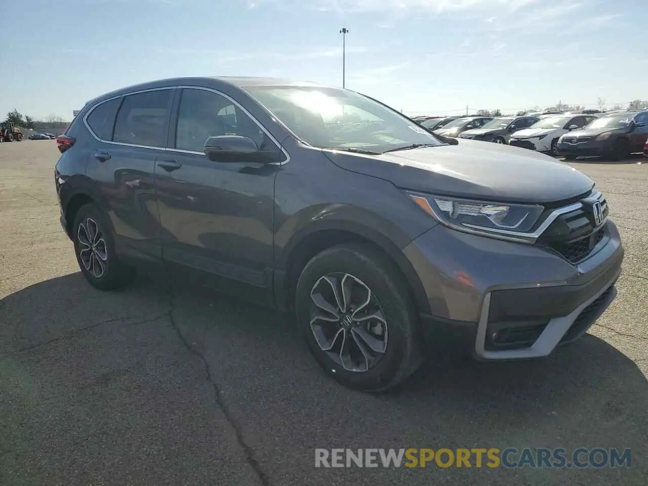 4 fotografías del automóvil dañado 5J6RW2H53MA011313 HONDA CRV 2021