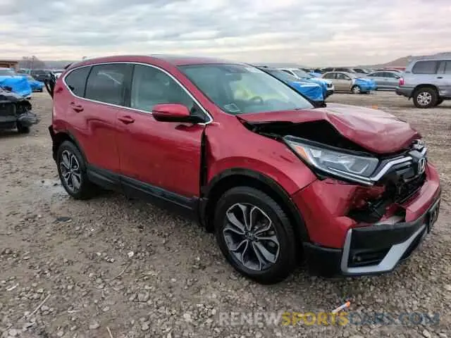 14 fotografías del automóvil dañado 5J6RW2H53ML004852 HONDA CRV 2021