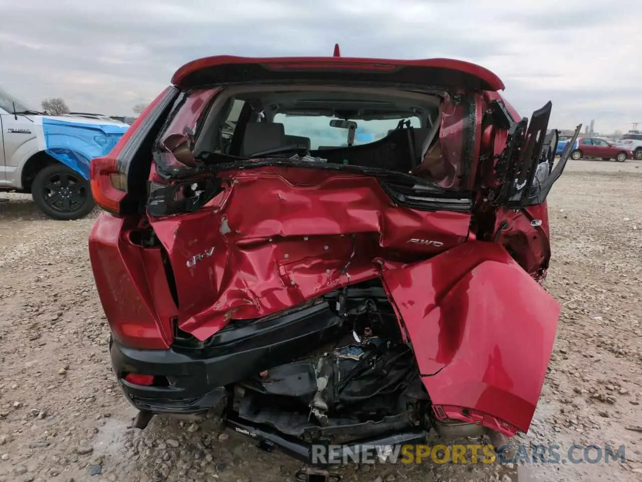 6 fotografías del automóvil dañado 5J6RW2H53ML004852 HONDA CRV 2021