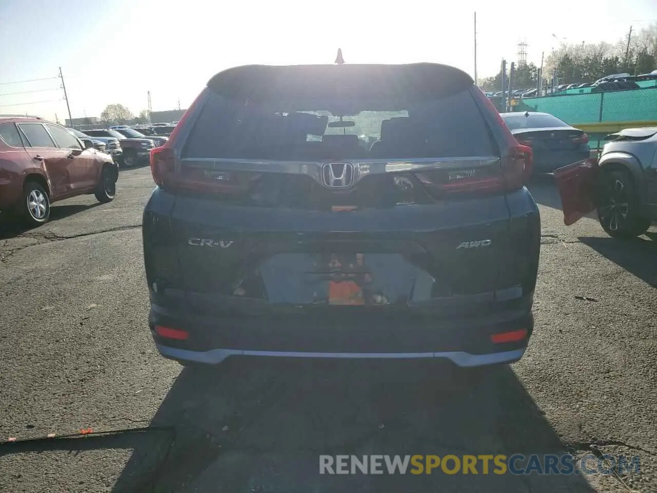 6 fotografías del automóvil dañado 5J6RW2H55ML022625 HONDA CRV 2021