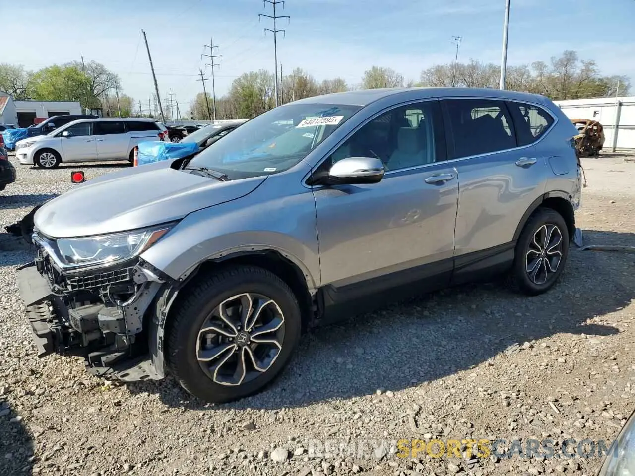 1 fotografías del automóvil dañado 5J6RW2H56MA016263 HONDA CRV 2021