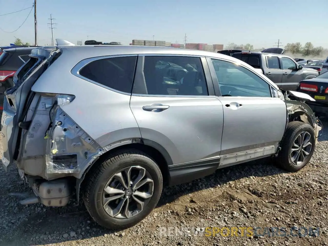 3 fotografías del automóvil dañado 5J6RW2H56MA016263 HONDA CRV 2021