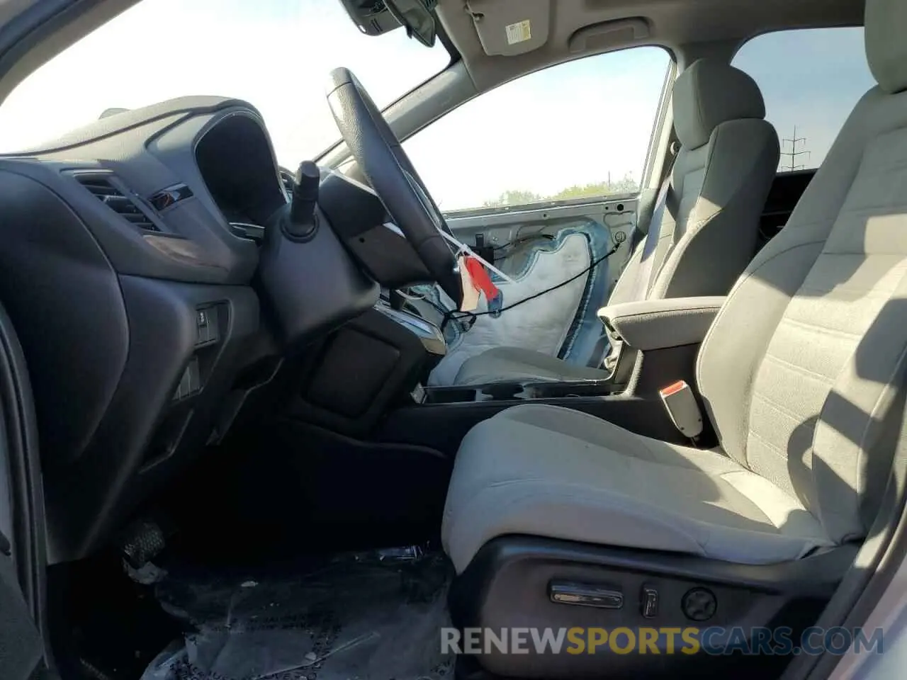 7 fotografías del automóvil dañado 5J6RW2H56MA016263 HONDA CRV 2021