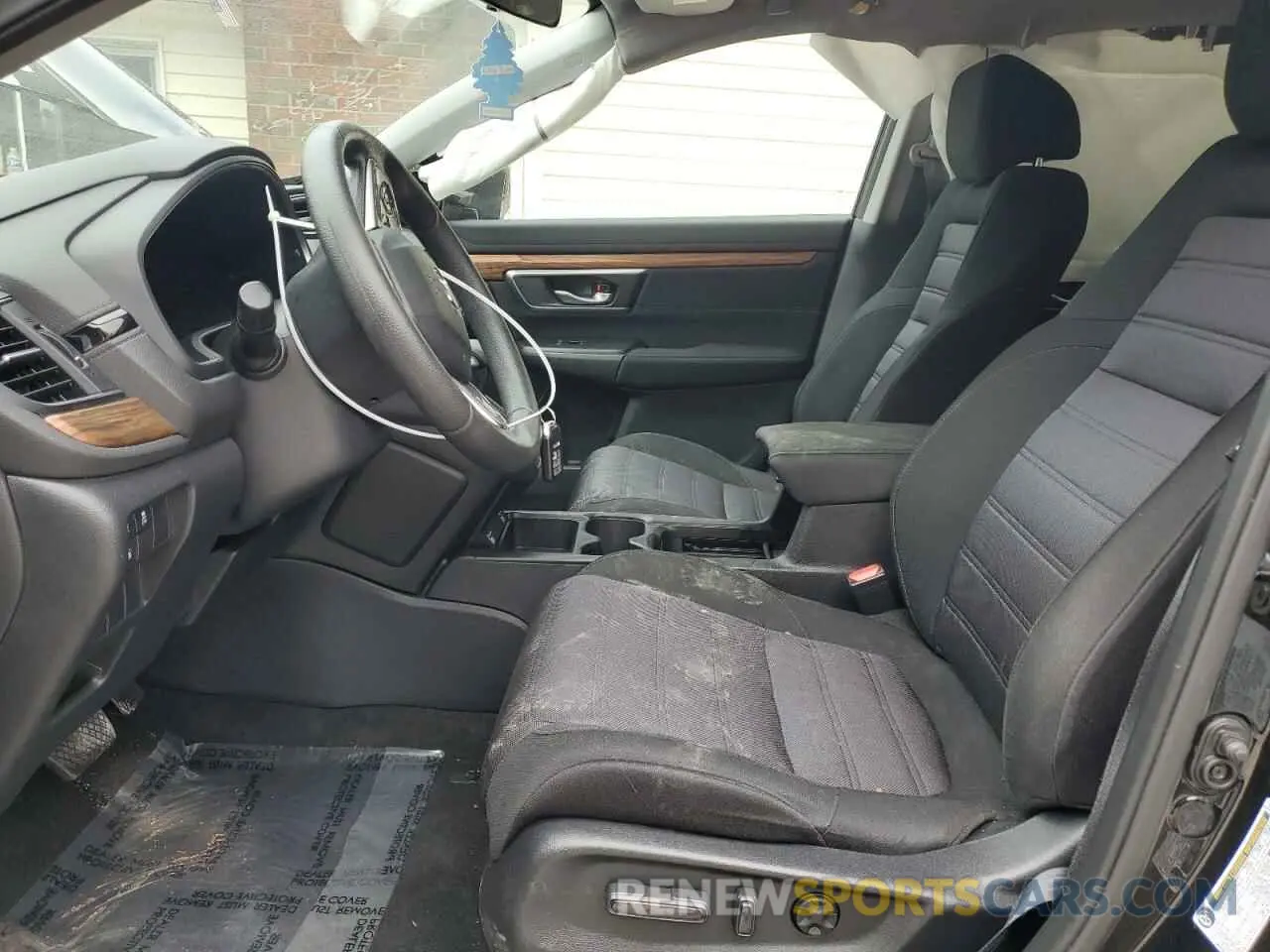 7 fotografías del automóvil dañado 5J6RW2H58ML017094 HONDA CRV 2021