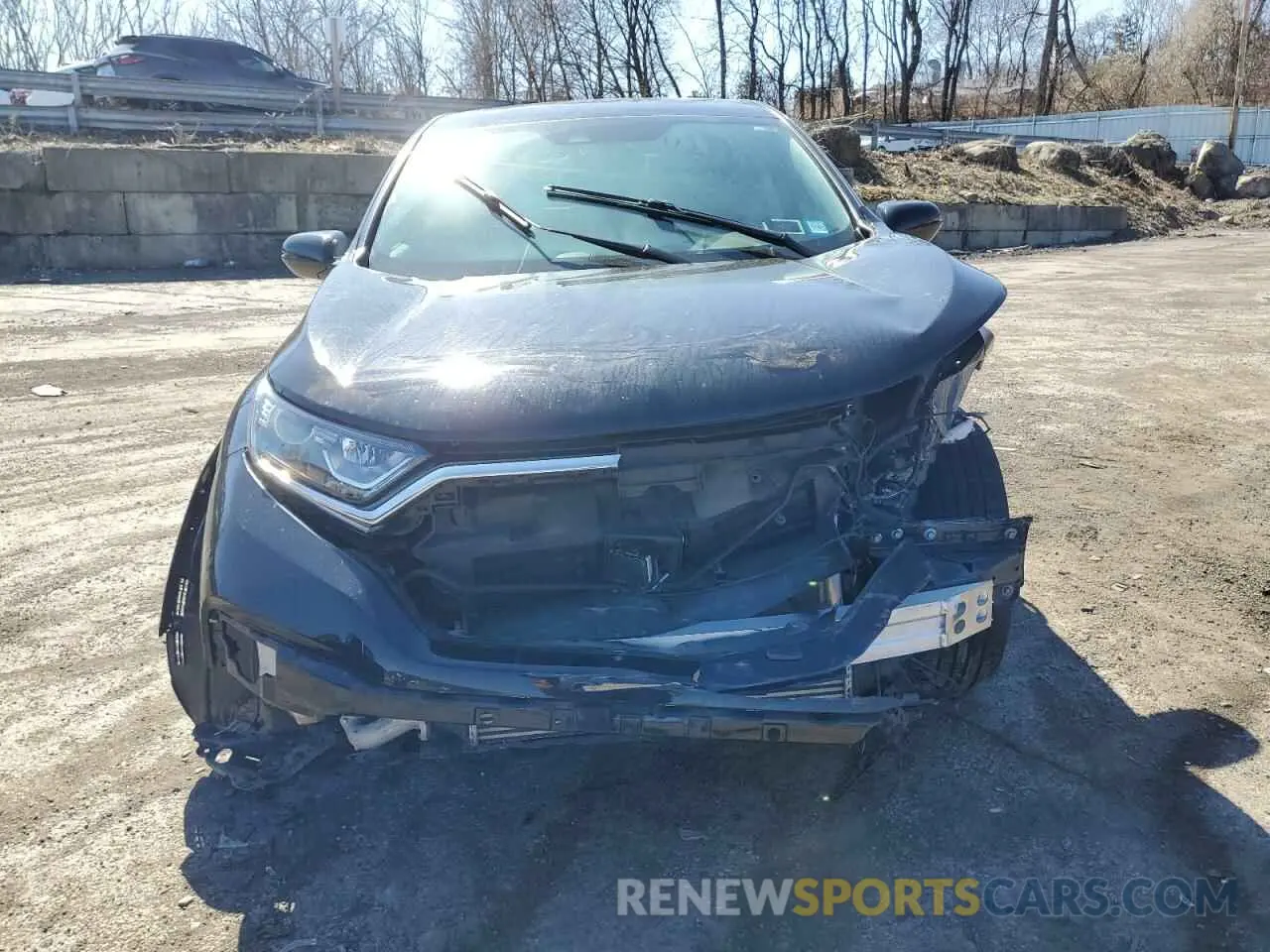 5 fotografías del automóvil dañado 5J6RW2H59MA007458 HONDA CRV 2021