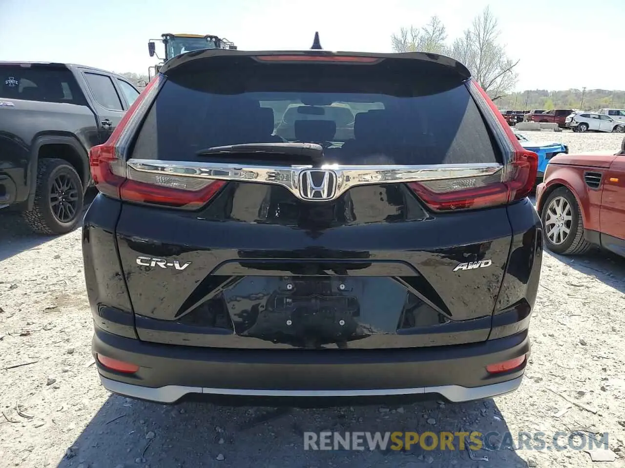 6 fotografías del automóvil dañado 5J6RW2H59ML001762 HONDA CRV 2021