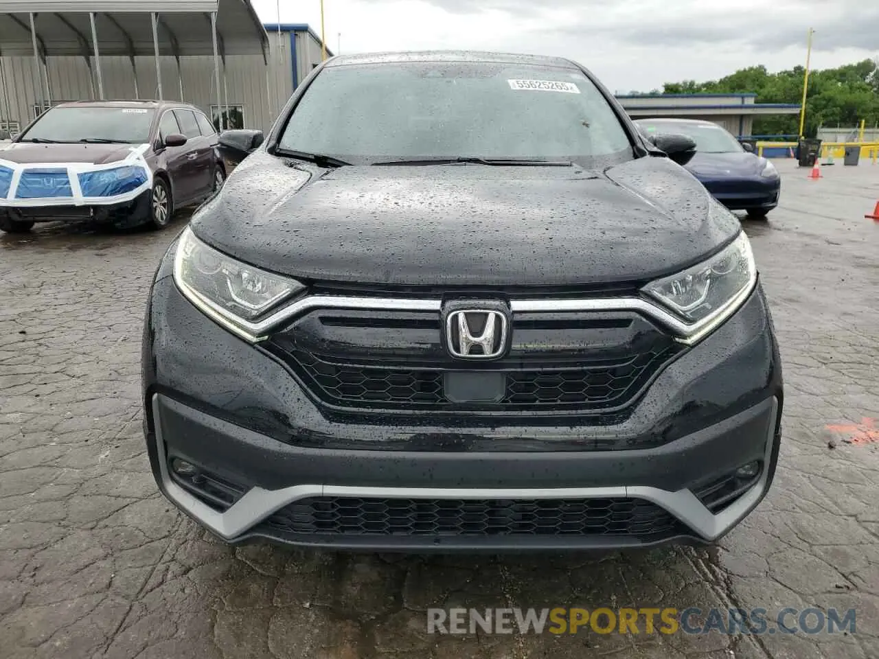 5 fotografías del automóvil dañado 5J6RW2H81MA000708 HONDA CRV 2021