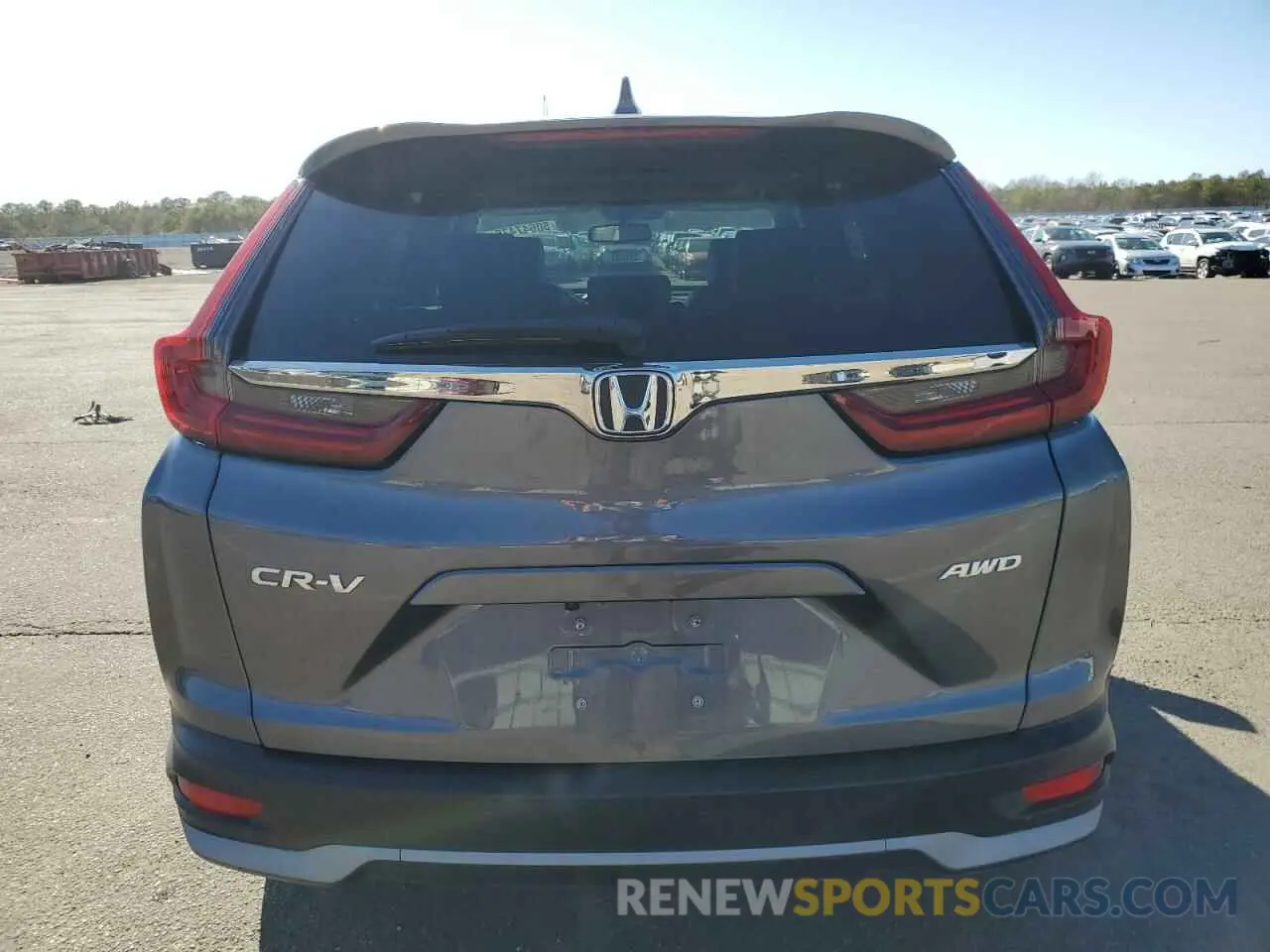 6 fotografías del automóvil dañado 5J6RW2H89ML003408 HONDA CRV 2021