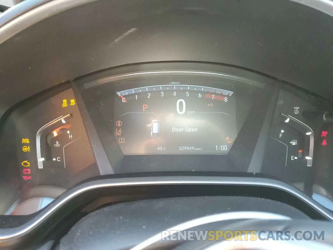 9 fotografías del automóvil dañado 5J6RW2H89ML003408 HONDA CRV 2021