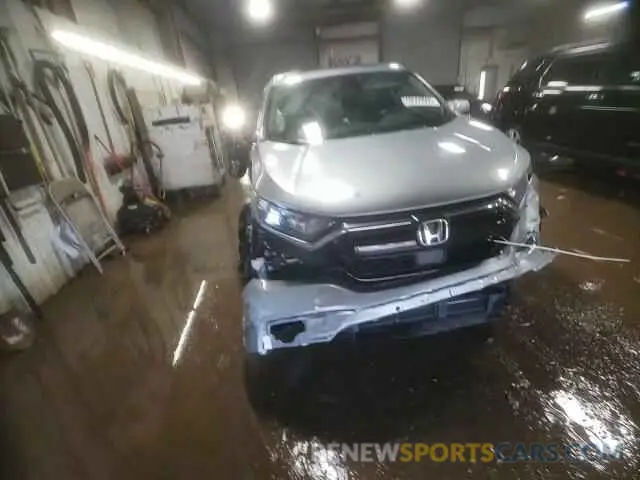 13 fotografías del automóvil dañado 5J6RW2H89ML024243 HONDA CRV 2021