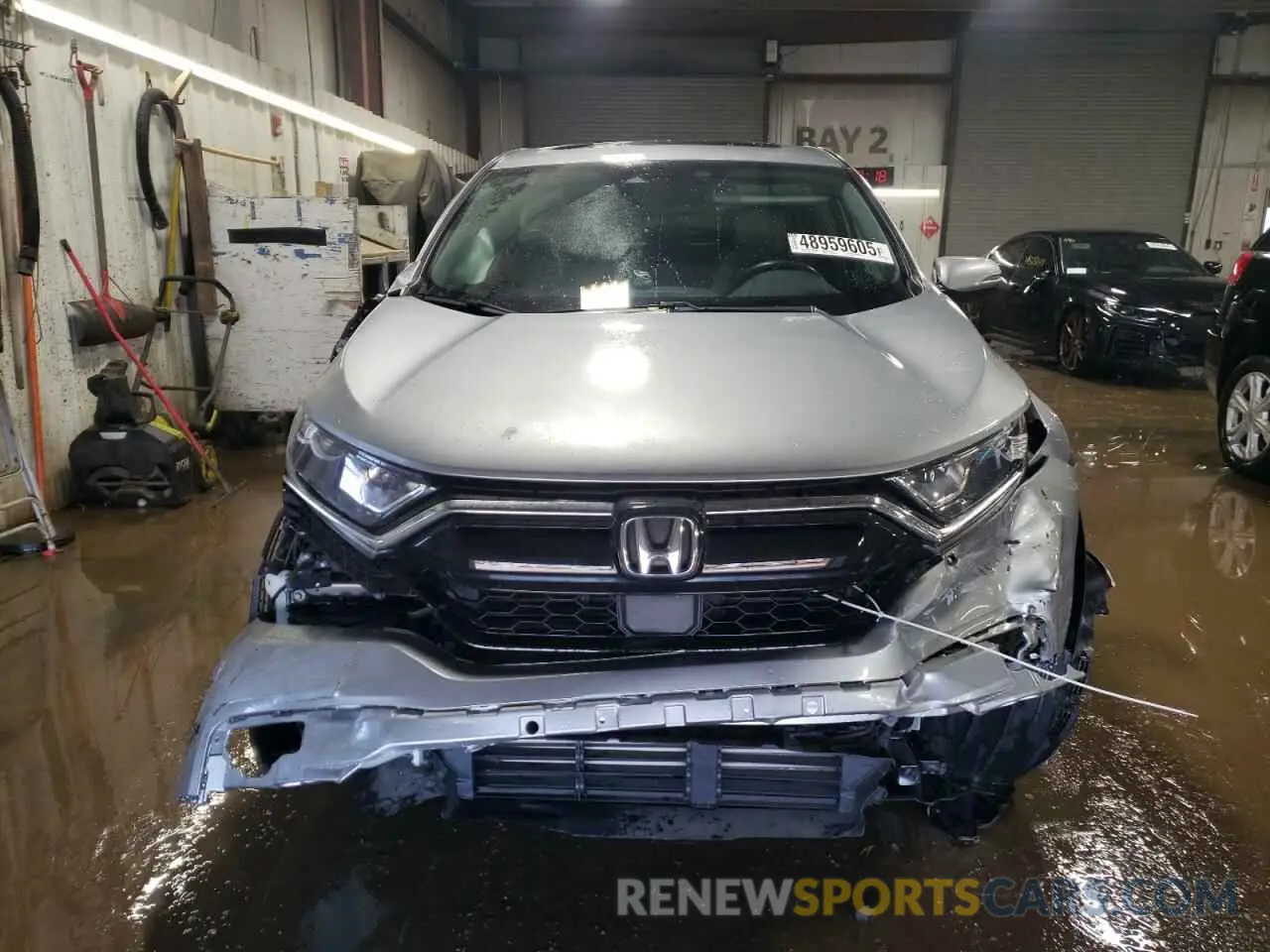 5 fotografías del automóvil dañado 5J6RW2H89ML024243 HONDA CRV 2021
