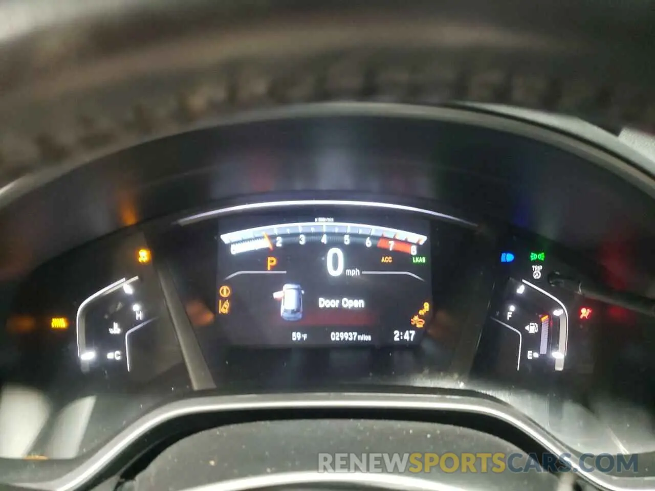 9 fotografías del automóvil dañado 5J6RW2H89ML024243 HONDA CRV 2021