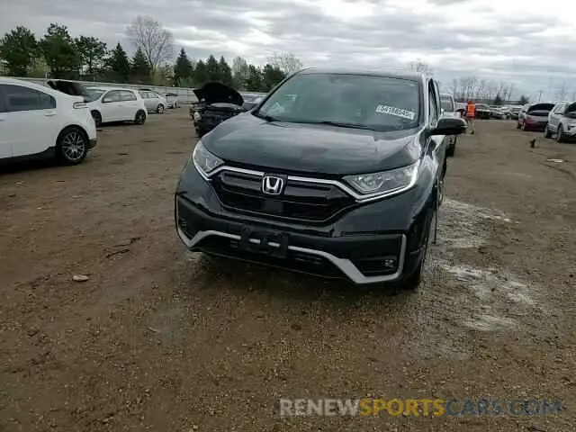 13 fotografías del automóvil dañado 5J6RW2H8XML007077 HONDA CRV 2021