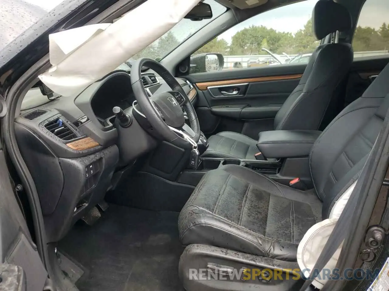 7 fotografías del automóvil dañado 5J6RW2H8XML007077 HONDA CRV 2021