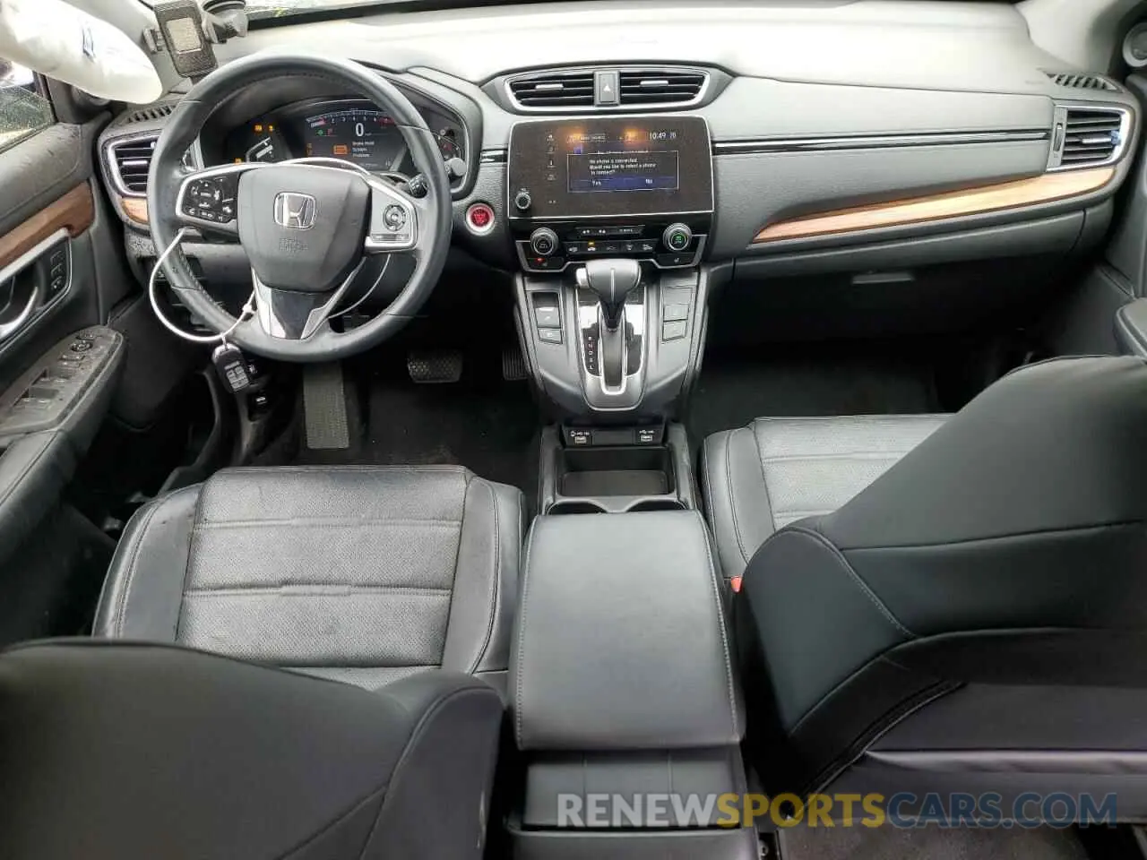 8 fotografías del automóvil dañado 5J6RW2H8XML007077 HONDA CRV 2021
