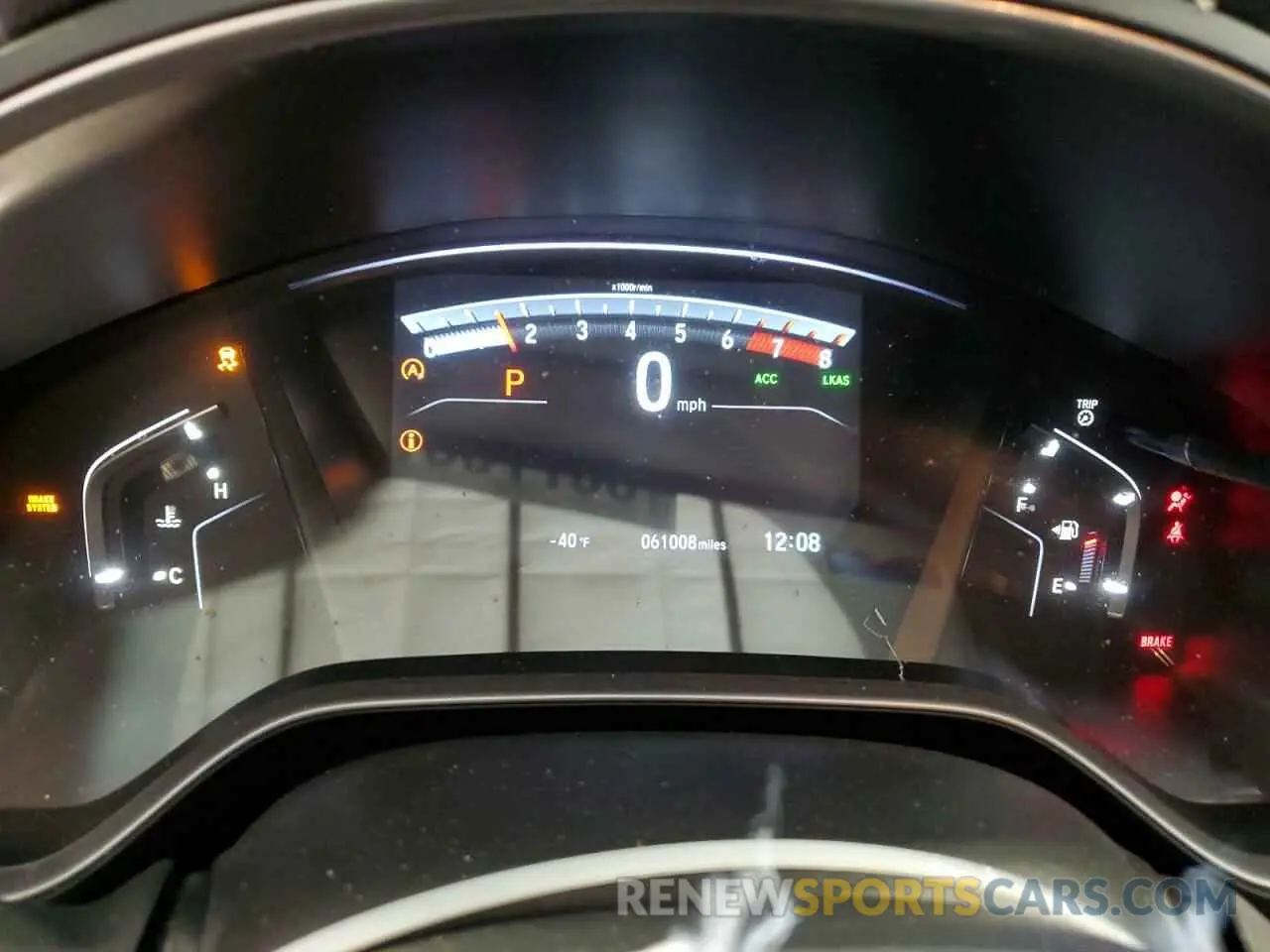 9 fotografías del automóvil dañado 5J6RW2H92ML022200 HONDA CRV 2021