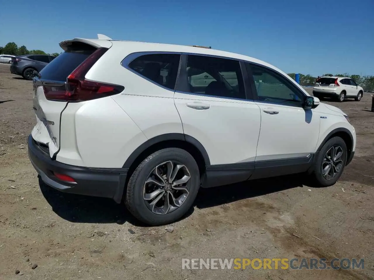 3 fotografías del automóvil dañado 7FART6H50ME007141 HONDA CRV 2021