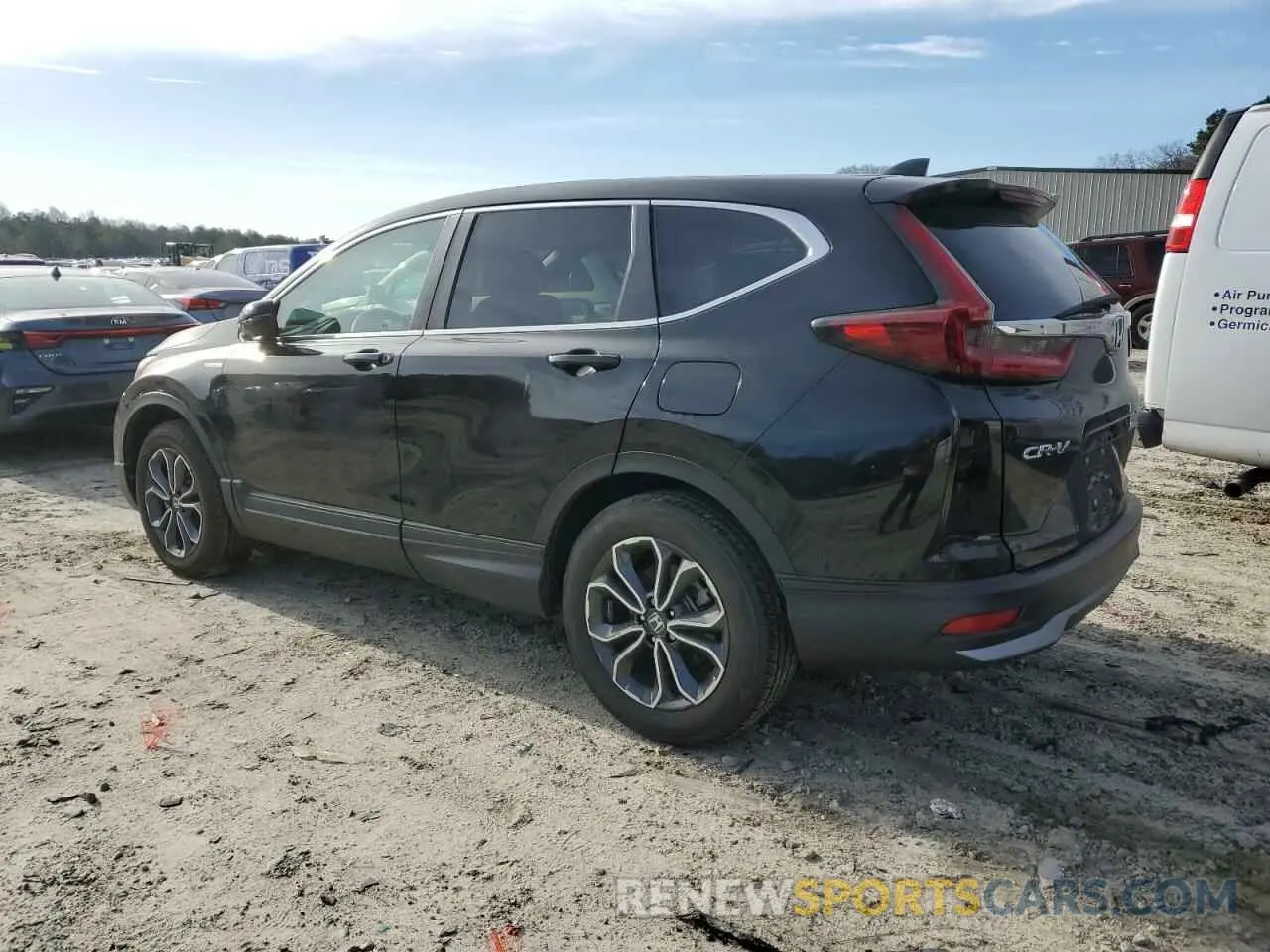 2 fotografías del automóvil dañado 7FART6H54ME001729 HONDA CRV 2021