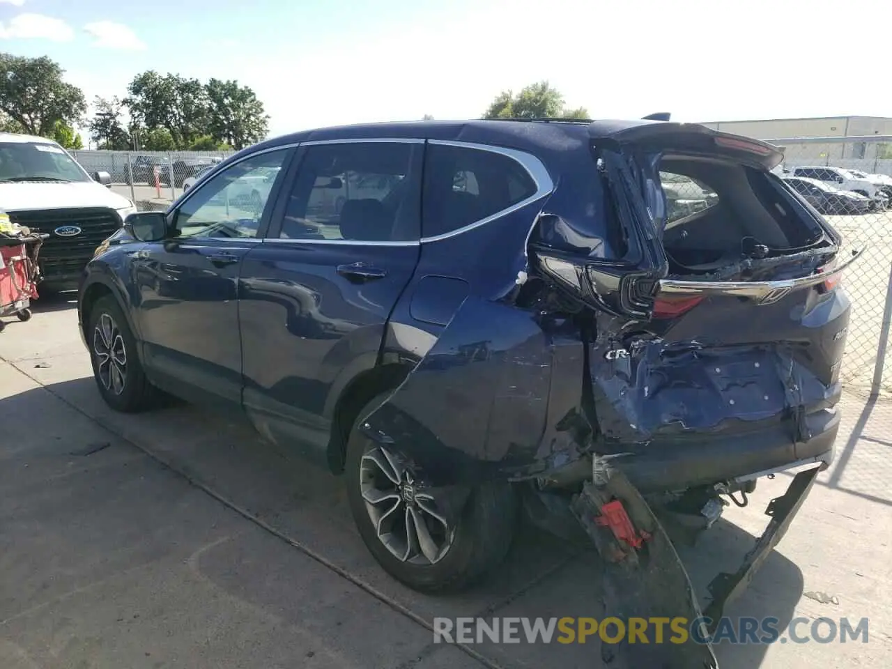 2 fotografías del automóvil dañado 7FART6H55ME018555 HONDA CRV 2021