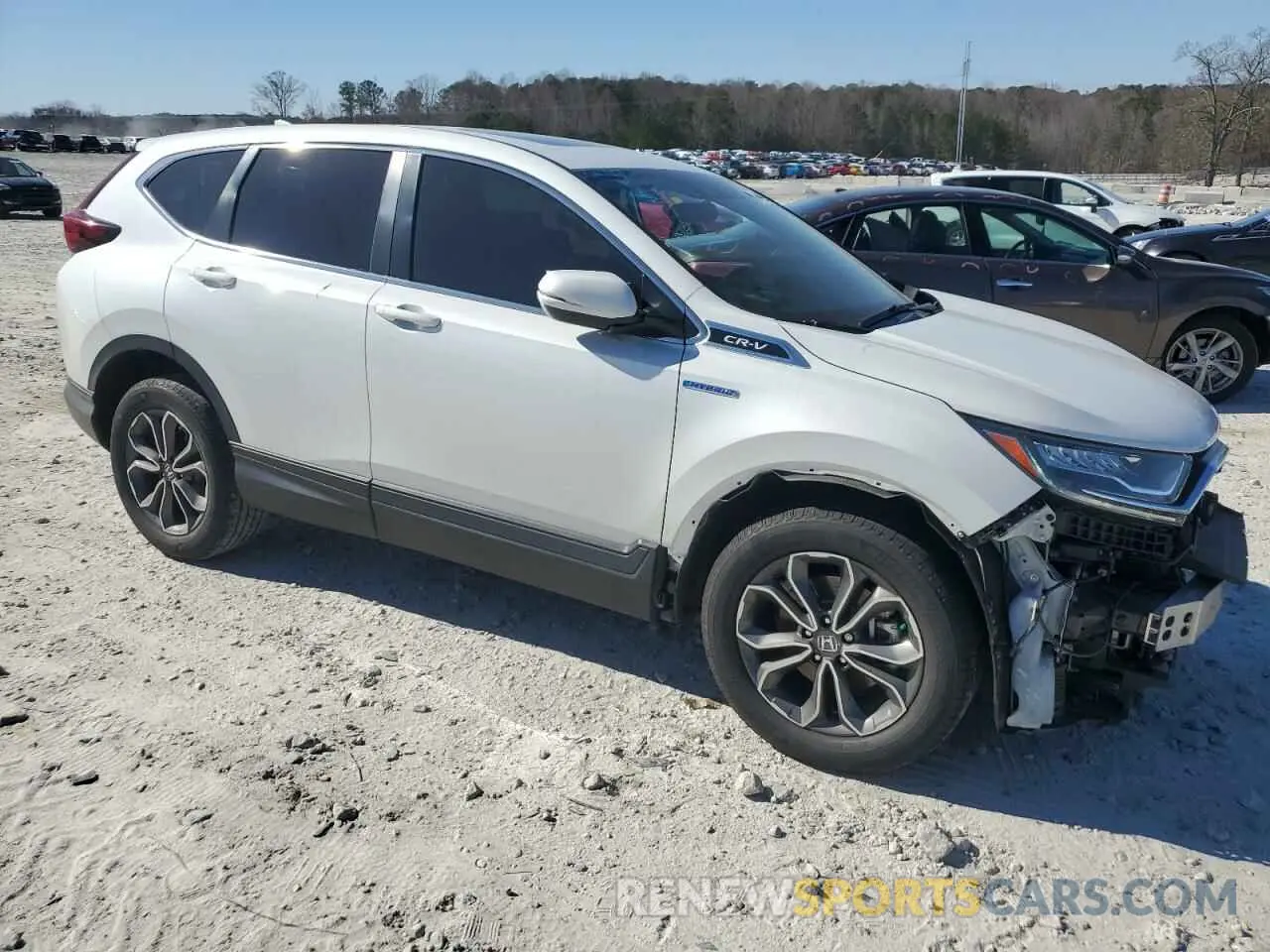 4 fotografías del automóvil dañado 7FART6H5XME007762 HONDA CRV 2021