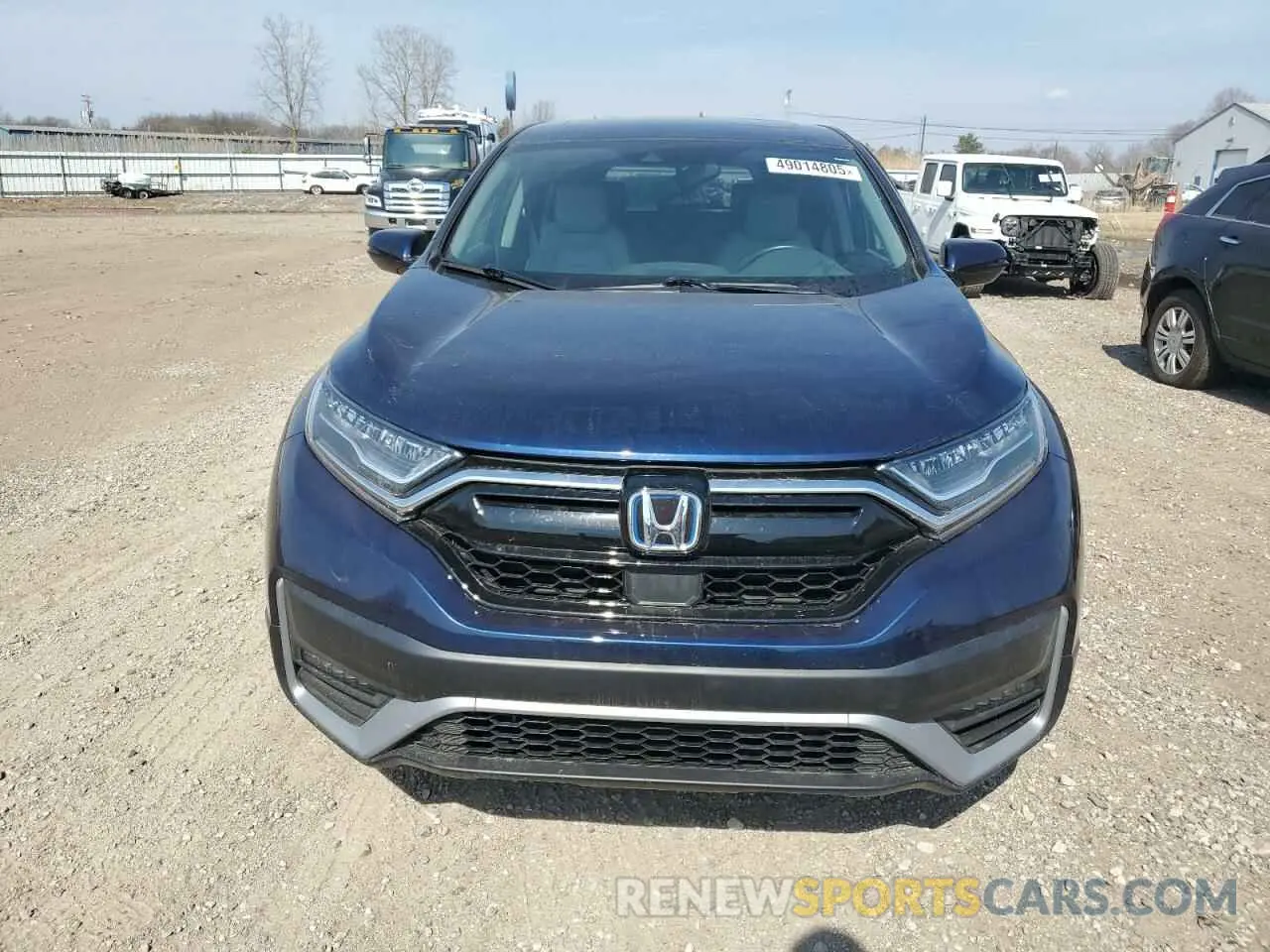 5 fotografías del automóvil dañado 7FART6H81ME019454 HONDA CRV 2021