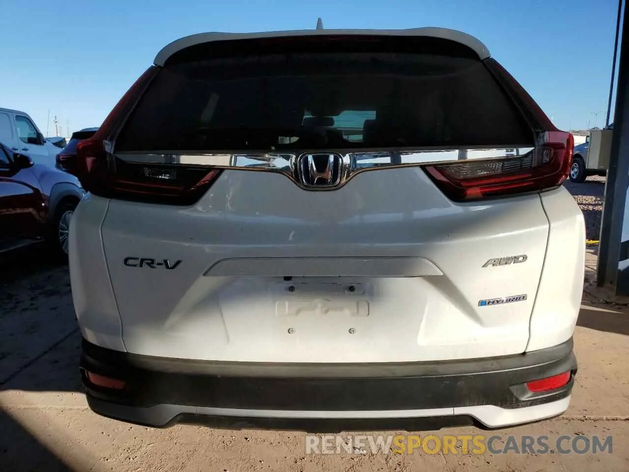 6 fotografías del automóvil dañado 7FART6H84ME027239 HONDA CRV 2021