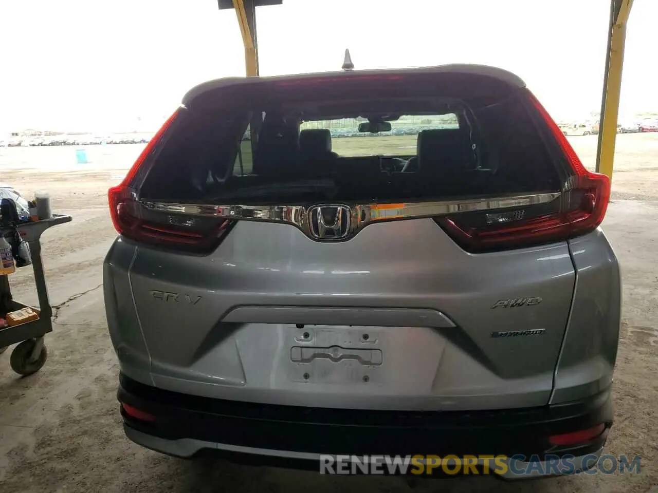 6 fotografías del automóvil dañado 7FART6H85ME032045 HONDA CRV 2021