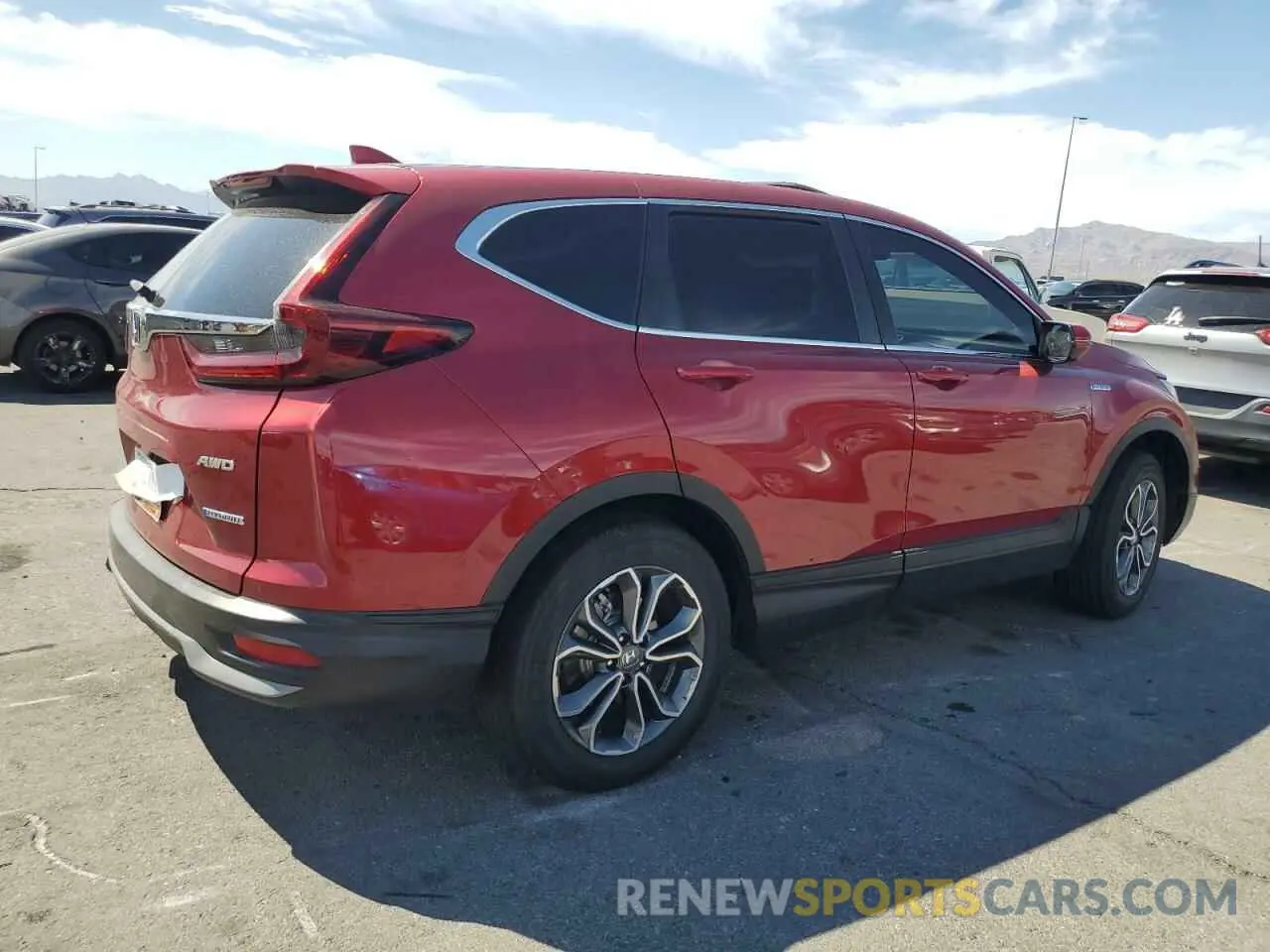 3 fotografías del automóvil dañado 7FART6H86ME026920 HONDA CRV 2021