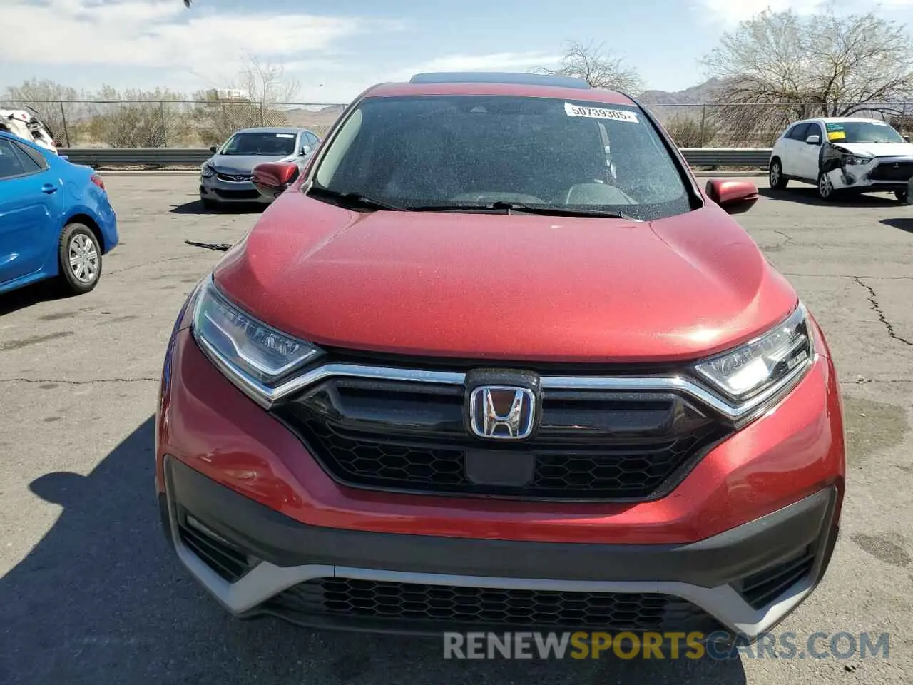 5 fotografías del automóvil dañado 7FART6H86ME026920 HONDA CRV 2021