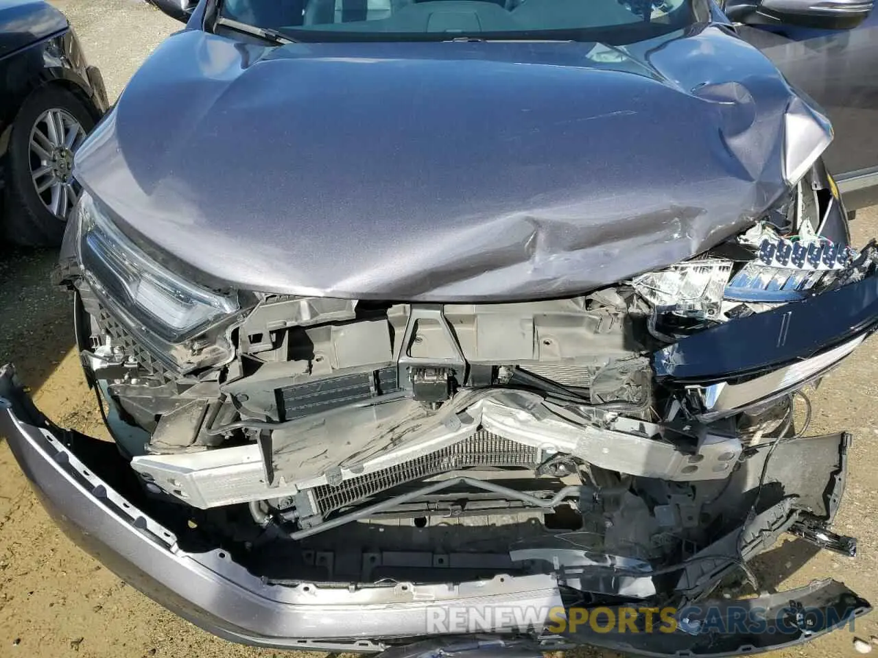 12 fotografías del automóvil dañado 7FART6H91ME031189 HONDA CRV 2021