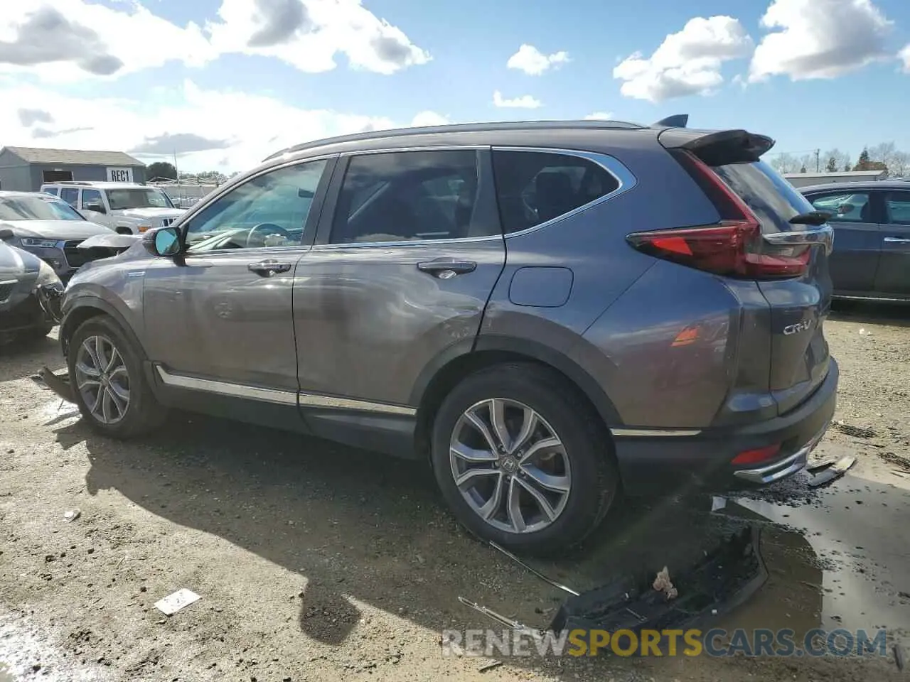 2 fotografías del automóvil dañado 7FART6H91ME031189 HONDA CRV 2021