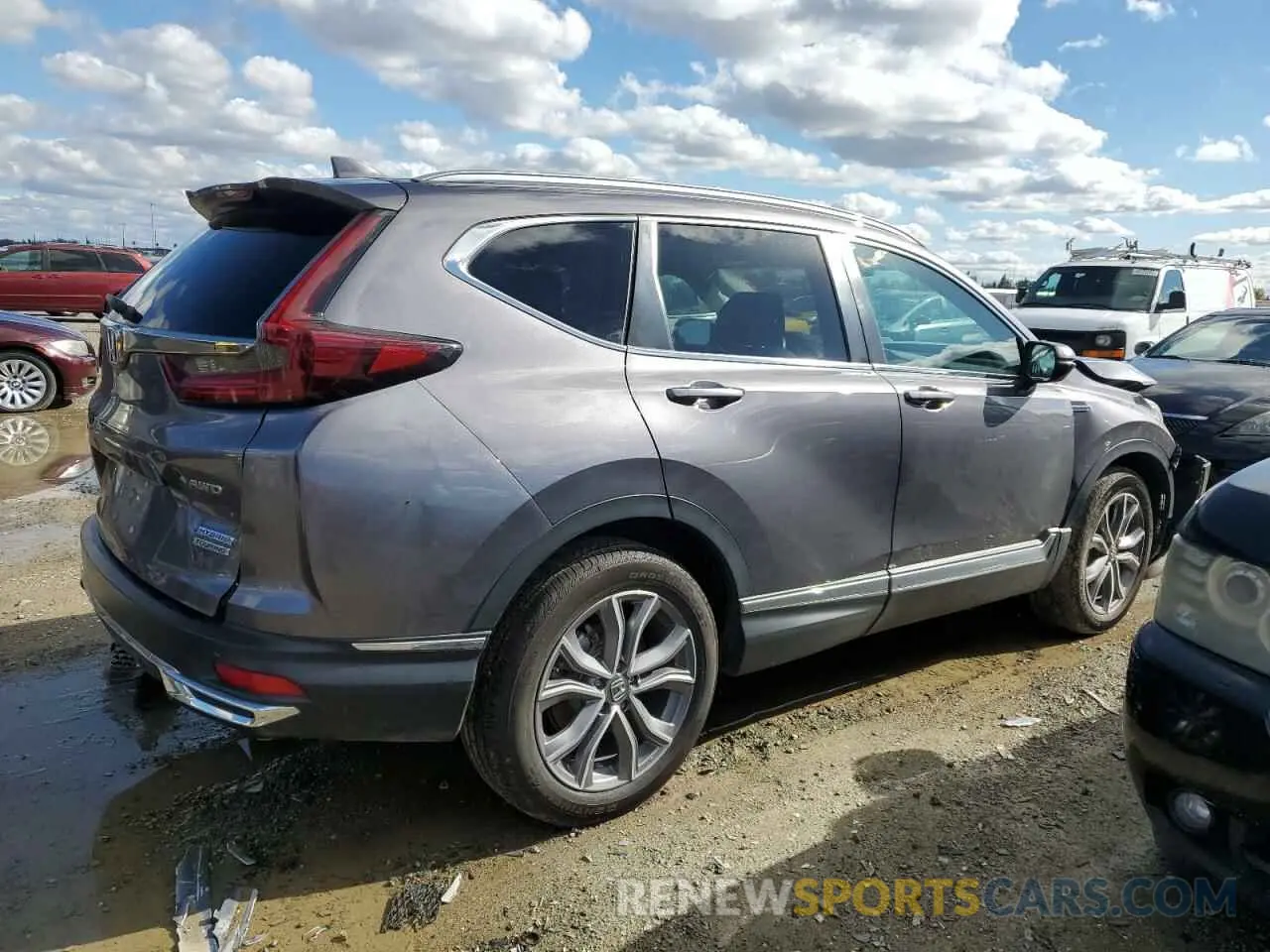 3 fotografías del automóvil dañado 7FART6H91ME031189 HONDA CRV 2021