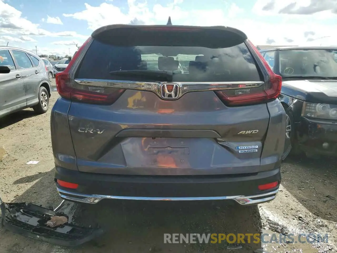 6 fotografías del automóvil dañado 7FART6H91ME031189 HONDA CRV 2021