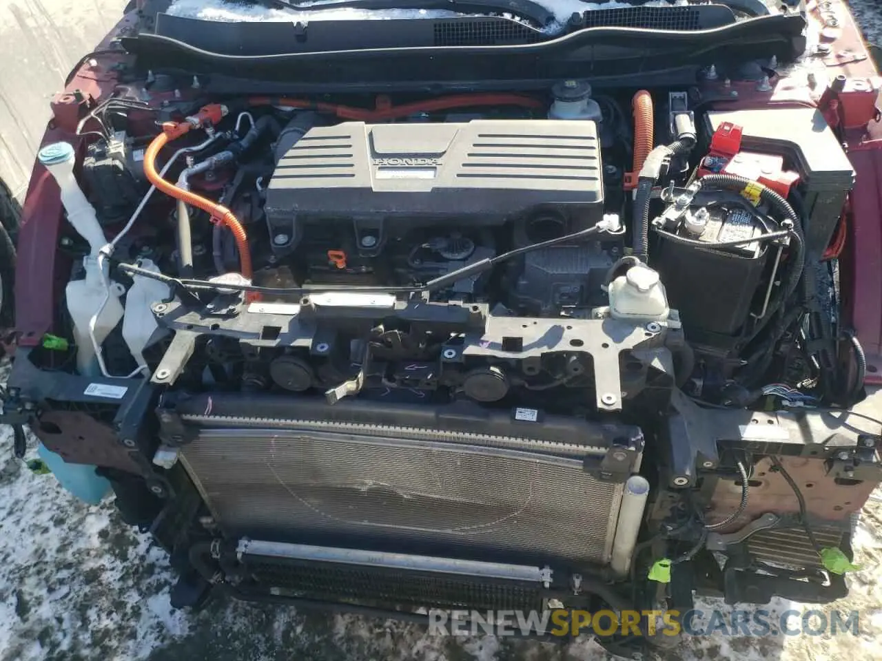 11 fotografías del automóvil dañado 7FART6H94ME008327 HONDA CRV 2021