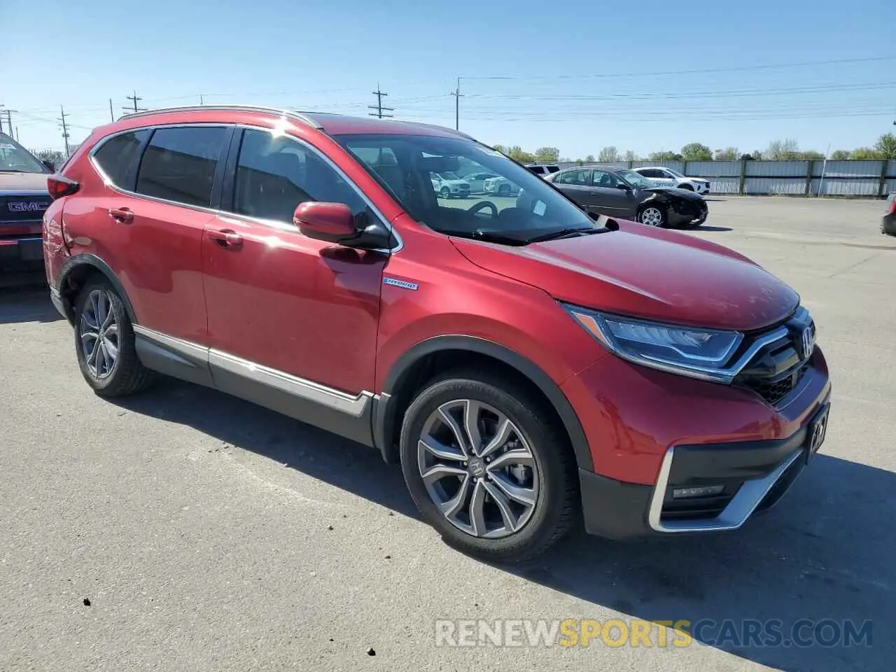 4 fotografías del automóvil dañado 7FART6H95ME003931 HONDA CRV 2021