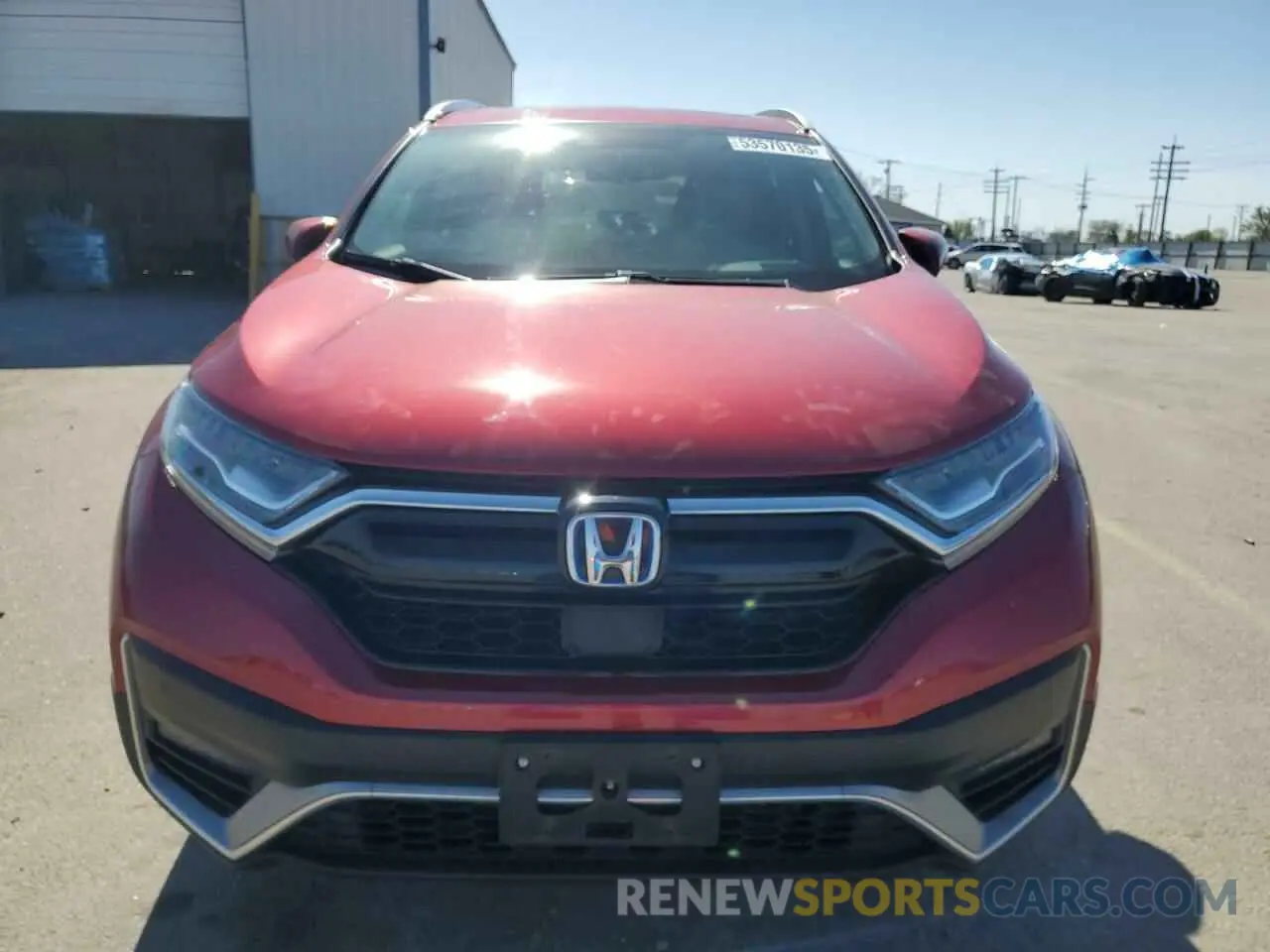 5 fotografías del automóvil dañado 7FART6H95ME003931 HONDA CRV 2021