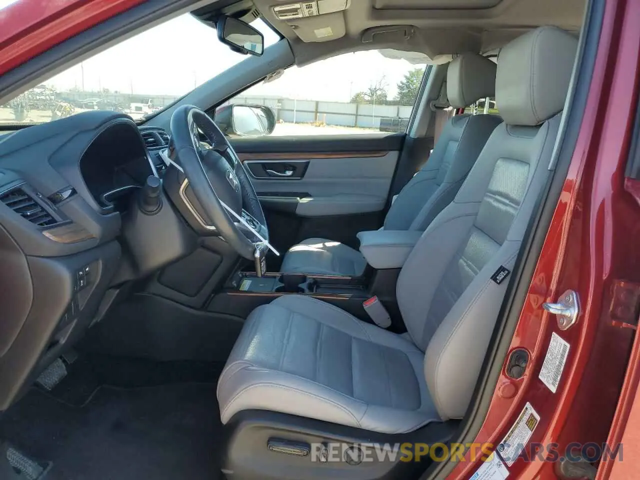 7 fotografías del automóvil dañado 7FART6H95ME003931 HONDA CRV 2021