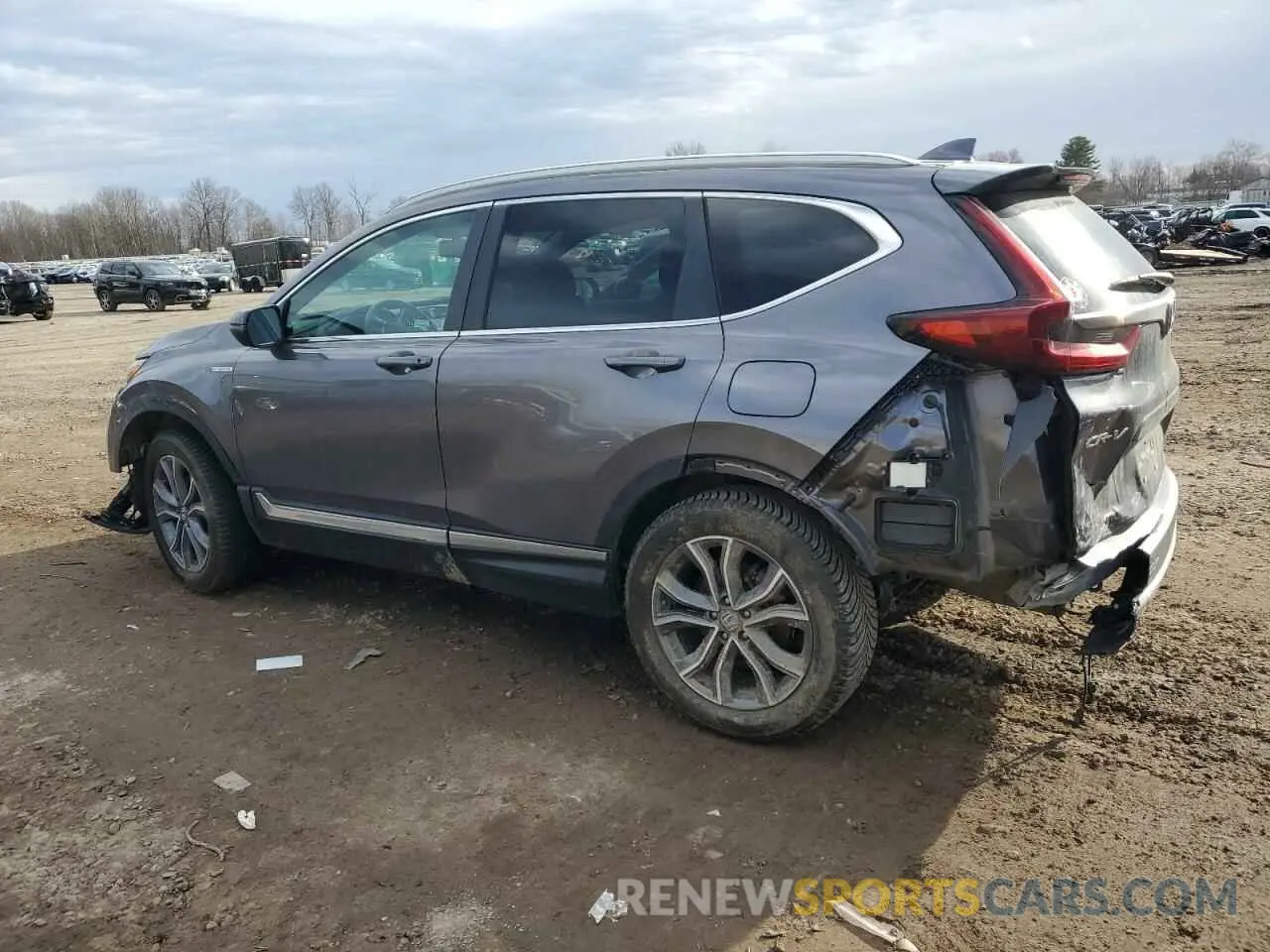 2 fotografías del automóvil dañado 7FART6H98ME035921 HONDA CRV 2021