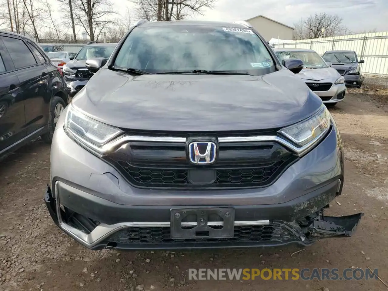 5 fotografías del automóvil dañado 7FART6H98ME035921 HONDA CRV 2021