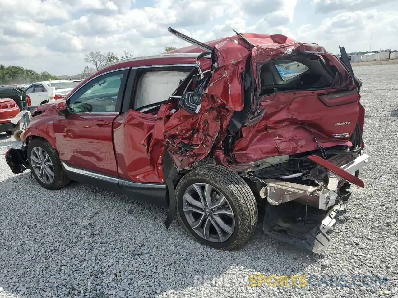 2 fotografías del automóvil dañado 7FART6H99ME035586 HONDA CRV 2021